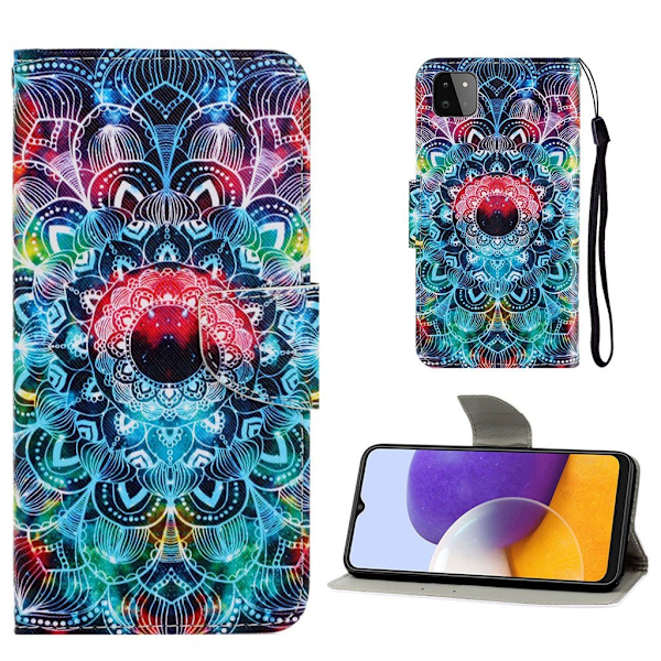 Wonderland Samsung Galaxy A22 5G fodral -Flerfärgad multifärg