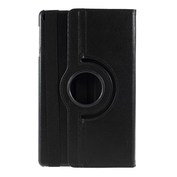 Huawei MatePad SE 10,4" etui 360° roterende lædercover med elastikbånd i rød Black