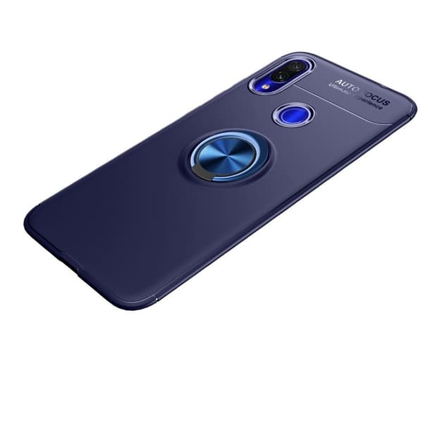 Xiaomi Redmi Note 7 Finger ring fodral - Blå Blå