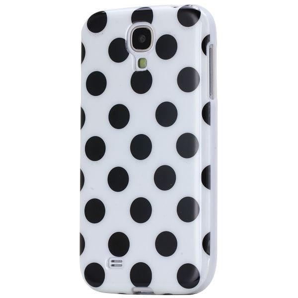 Polka Dots (Valkoinen) Samsung Galaxy S4 Suojakotelo White