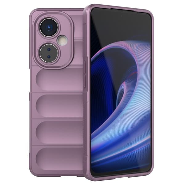 Mjukt greppformat OnePlus Nord CE 3 Lite skal - Lila Lila