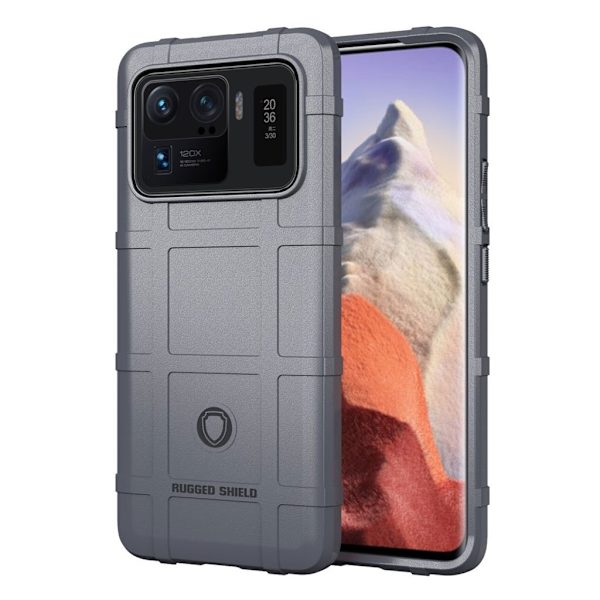 Rugged Shield Xiaomi Mi 11 Ultra deksel - Grå Silver grey