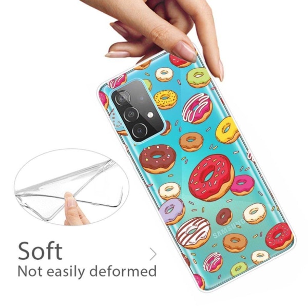 Deco Samsung Galaxy A82 5G Suojakotelo - Doughnut Multicolor