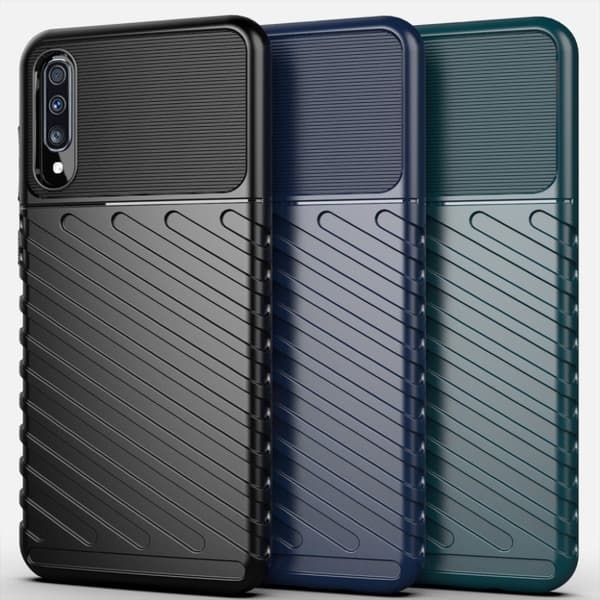 Thunder Samsung Galaxy A70 / A70s case - Blå Blue