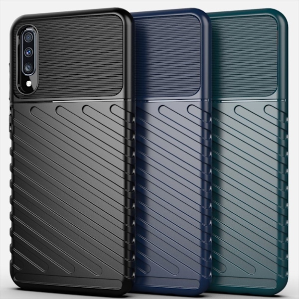 Thunder Samsung Galaxy A70 / Samsung Galaxy A70s skal - Blå Blå