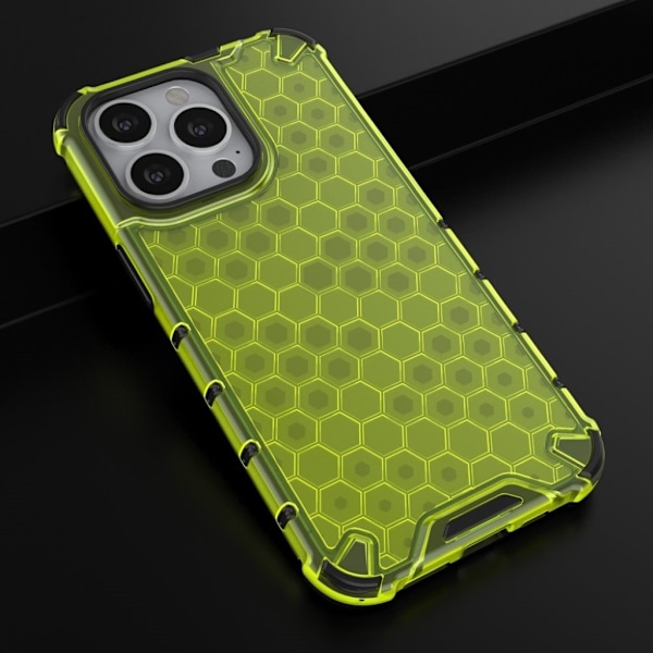 Bofink Honeycomb iPhone 13 Pro deksel - Grønn Green