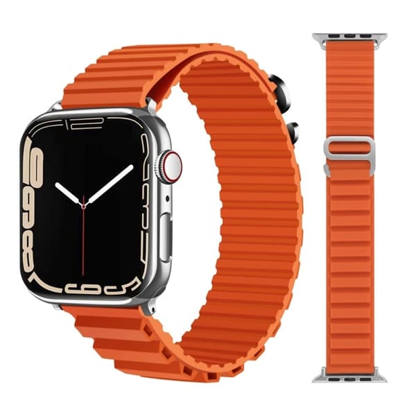 Apple Watch Series 8 (41mm) silikone-urrem - Orange Orange
