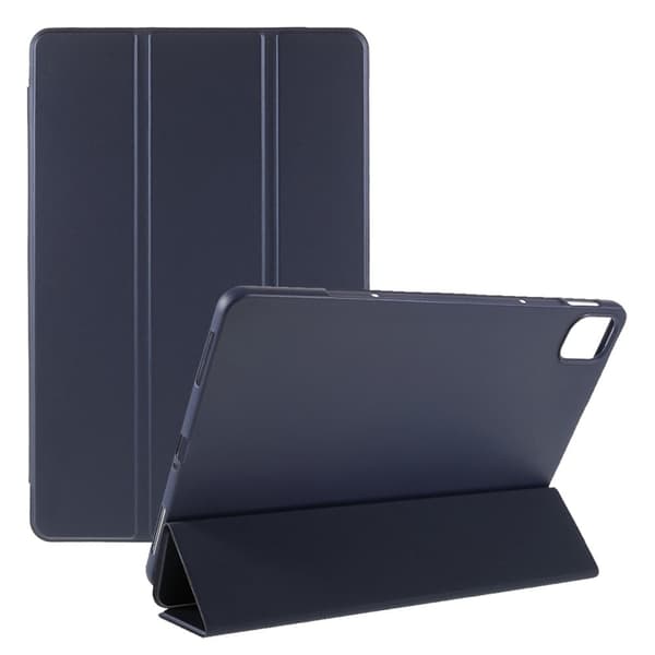 Xiaomi Pad 5 trefaldigt flipfodral - Mörkblå Blå