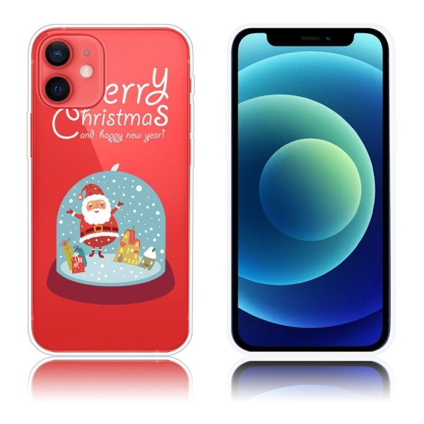 Christmas iPhone 12 Mini case - Crystal Ball Ornament Multicolor