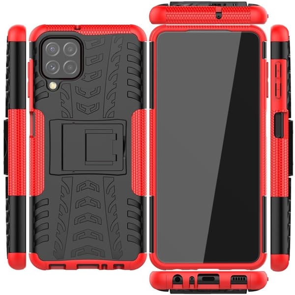 Offroad Etui Samsung Galaxy A22 4G - Rød Red