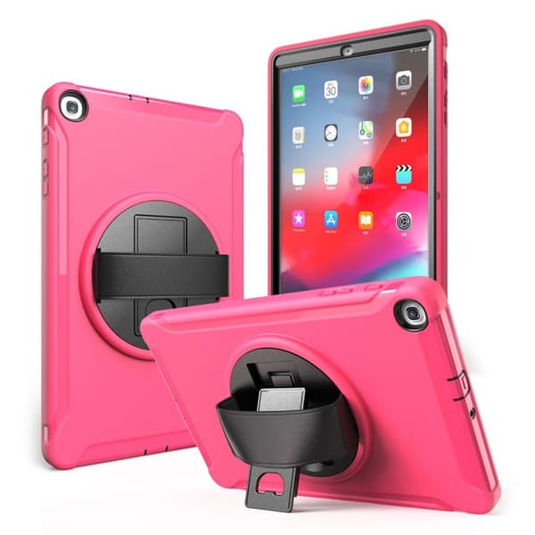 Samsung Galaxy Tab A 10.1 (2019) 360 vridbart hybridfodral - Ros Rosa