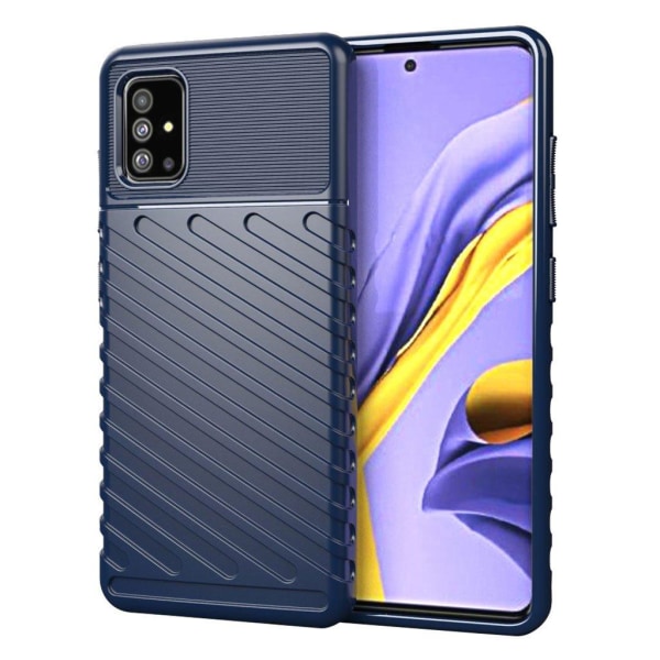 Thunder Samsung Galaxy A51 cover – Blå Blue