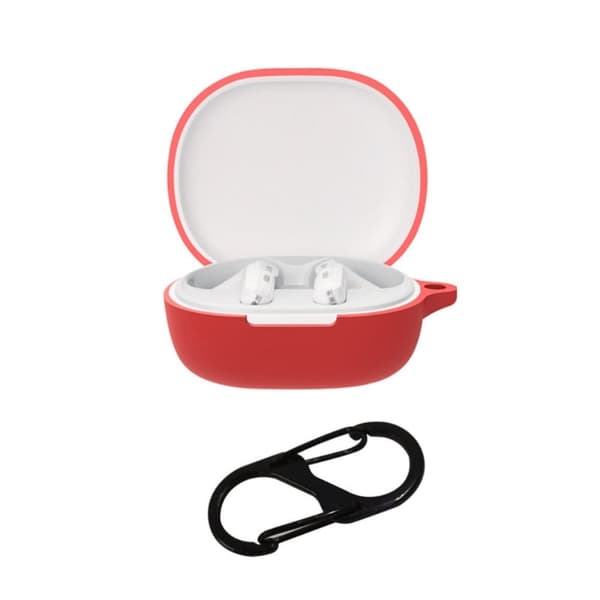 Xiaomi Redmi Buds 4 Youth Edition silikoneovertræk med spænde - Rød Red