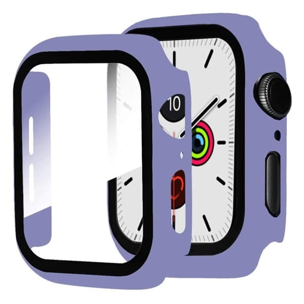 Apple Watch Series 5 / 4 44mm holdbar mat ramme - Lilla Purple