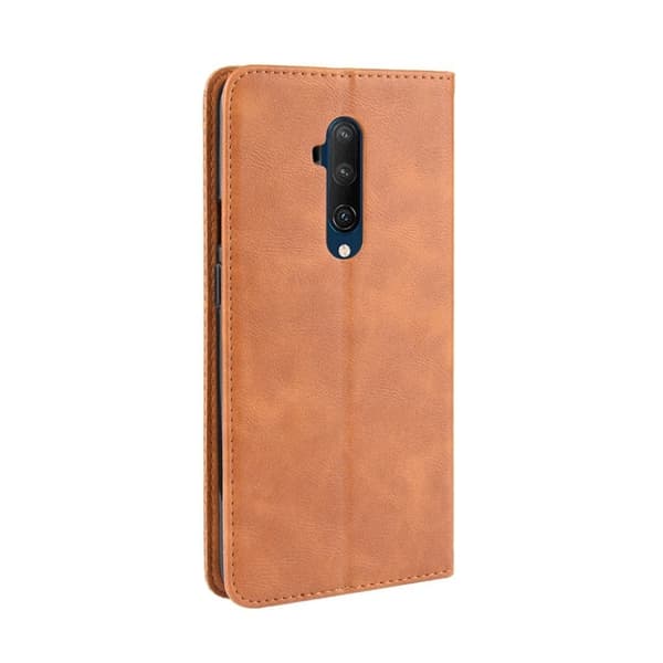 Bofink Vintage OnePlus 7T Pro læretui - Brun Brown