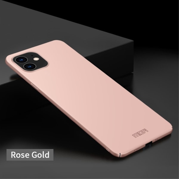 MOFI Shield Slim Frosted Hard Bumpresistent Shell iPhone 12 mini - Rosaguld Pink
