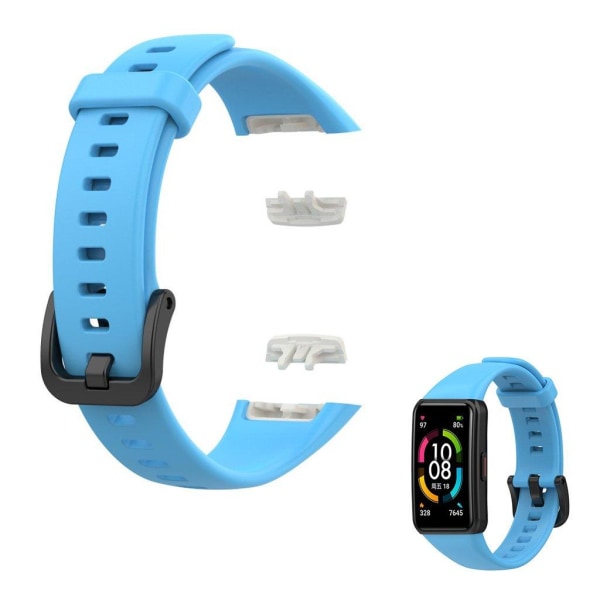 Honor Band 6 silicone watch band - Sky Blue Blå
