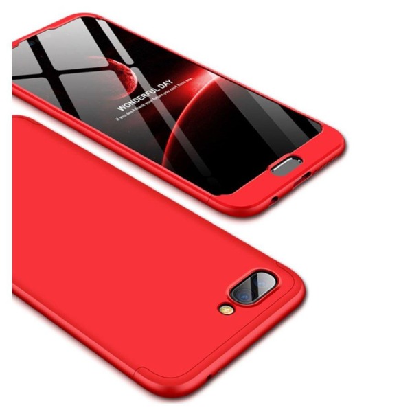 GKK Huawei Honor 10 mobilskal hårdplast material 3 avtagbara del Röd