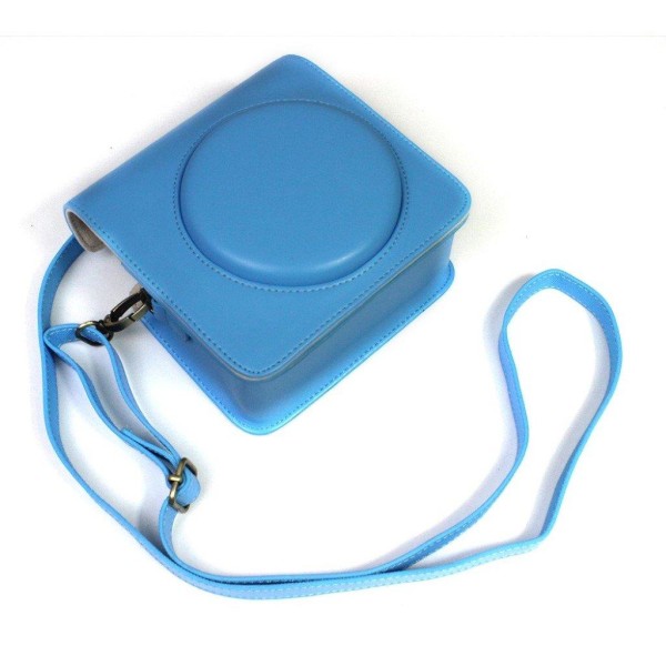 Fujifilm Instax Square SQ1 leather case - Blue Blå