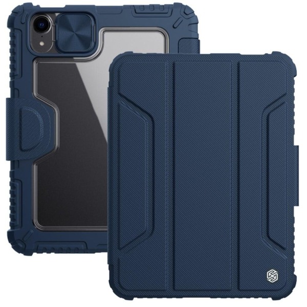 NILLKIN iPad Mini 6 (2021) protection cover with stand - Blue Blå