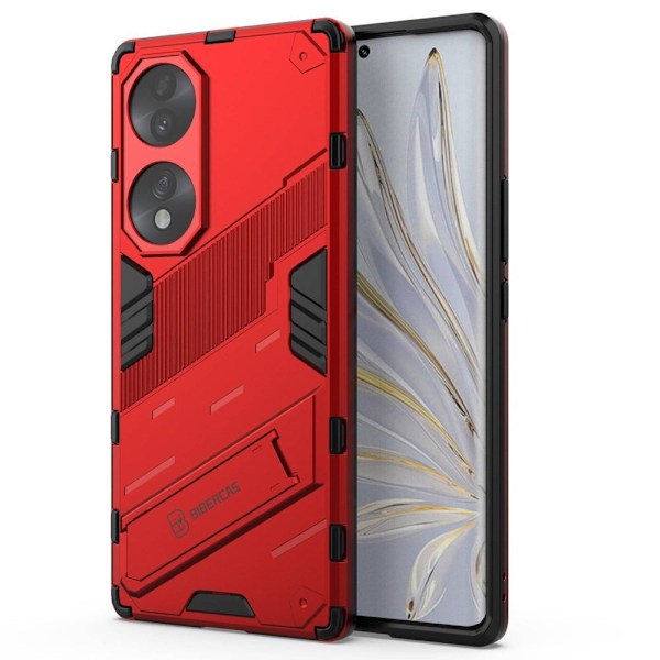 Støtsikkert hybriddeksel for Honor 70 - Rød Red