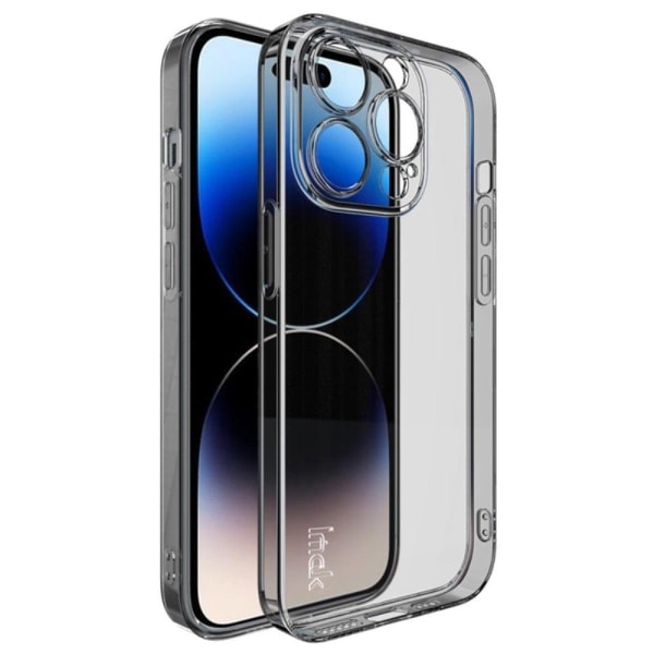 Imak UX-5 Cover for iPhone 14 Pro - Transparent Black Svart
