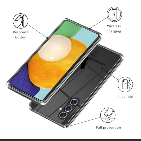 Deco Samsung Galaxy A54 Suojakotelo - Kissa Black