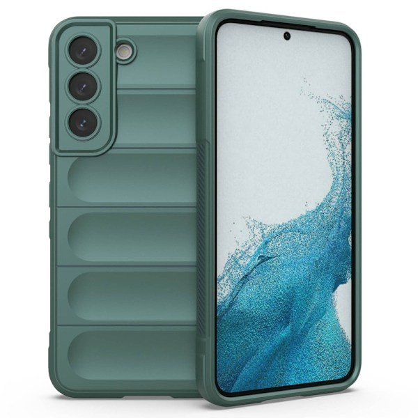 Mjukt greppformat Samsung Galaxy S22 Plus skal - Grön Grön