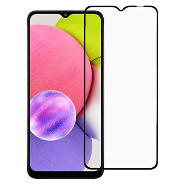 0.3mm härdat glas Samsung Galaxy A03s skärmskydd Transparent