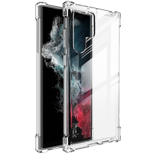 IMAK Airbag-skydd för Samsung Galaxy S22 Ultra - Transparent Transparent