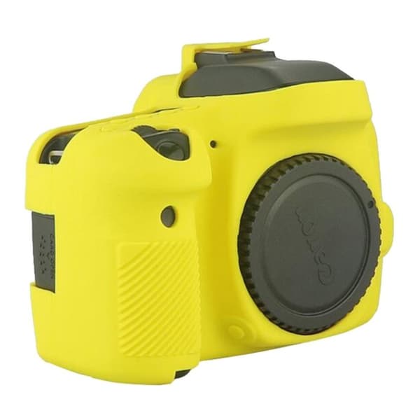 Canon EOS 6D/5DS/5DRS cover i silikone - Gul Yellow