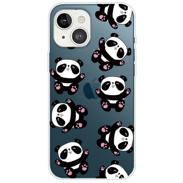 Deco iPhone 14 Plus kotelot - Panda Black