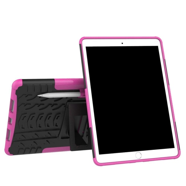 iPad Pro 10.5 Hybridcover med dæk-motiv - Rosa Pink