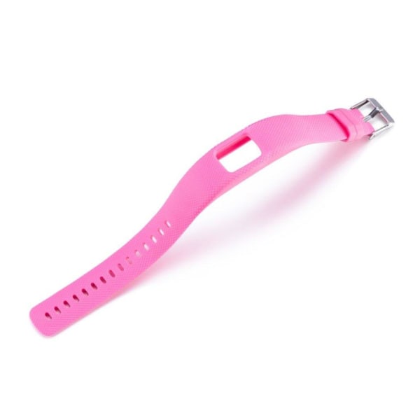 Garmin Vivofit 4 lozenge tekstur TPU silikone urrem - Rose Pink