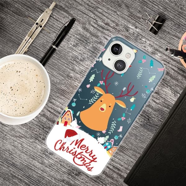 Joulu iPhone 13 Mini tapauksessa - Joulu Peura Multicolor