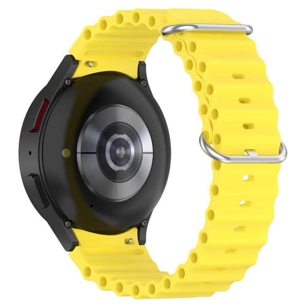 Samsung Galaxy Watch 5 / 5 Pro / 4 silikone urrem - Gul Yellow
