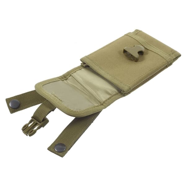 Molle 1000D nylonpung til smartphones - Khaki Beige