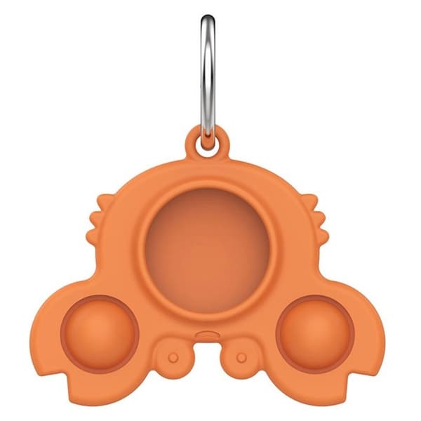 AirTags unike designdeksel i silikon - Oransje Orange