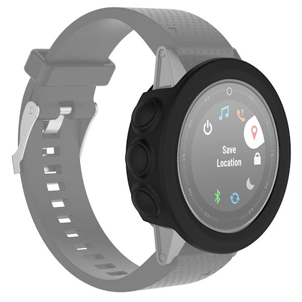 Garmin Fenix 5X / 5X Plus silikonisuojus - Musta Black