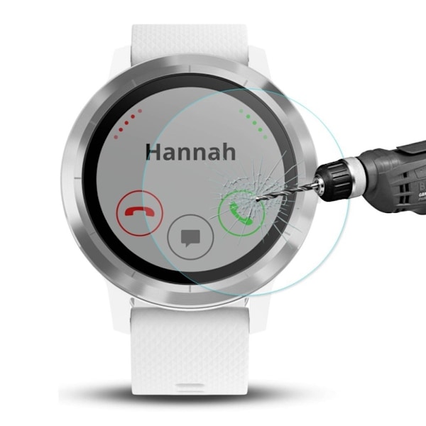 HATPRINCE Garmin Vivoactive 3 hærdet glas skærmbeskytter Transparent