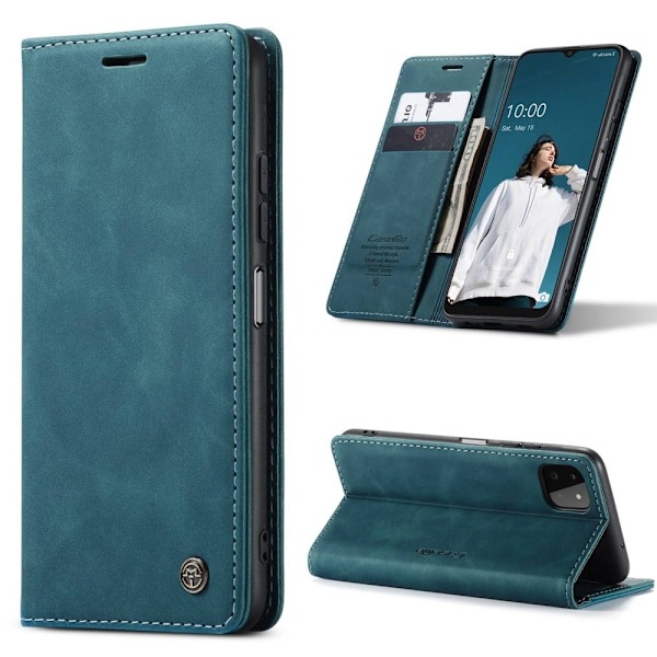 CaseMe vintage Samsung Galaxy A22 5G fodral - Blå Blå
