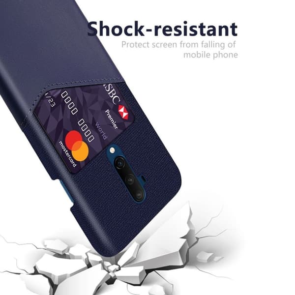 Bofink OnePlus 7T Pro Card cover - Blå Blue