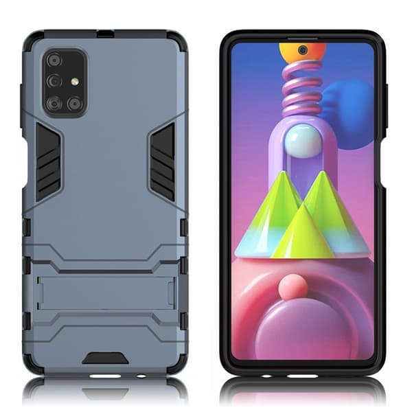 Cool Guard Samsung Galaxy M51 kotelot - Sininen Blue