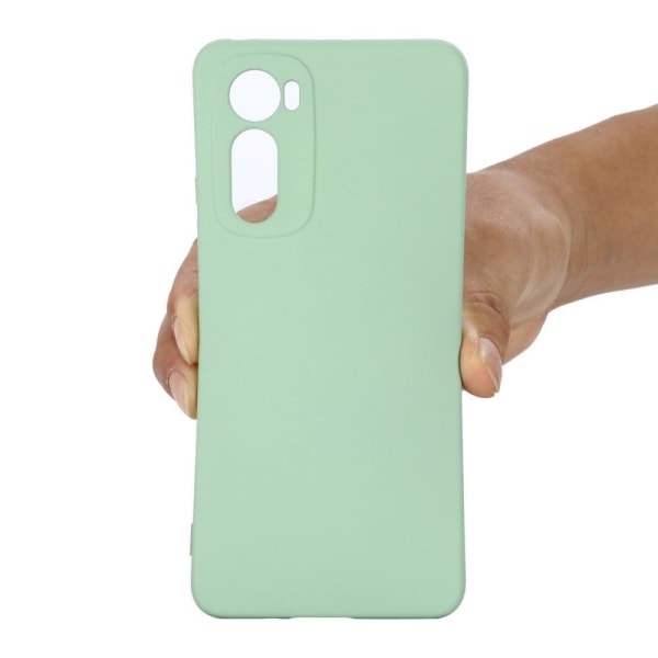 Matte Liquid Silikone Cover til Motorola Edge 30 - Grøn Green