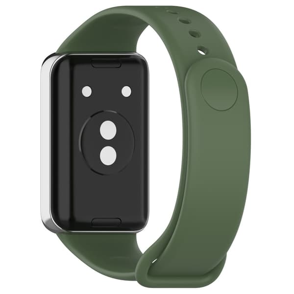 Honor Band 9 silikonarmband för klocka - Mörkgrön Grön