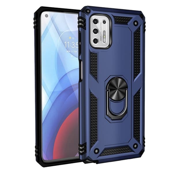 Bofink Combat Motorola Moto G Stylus (2021) Etui - Blå Blue