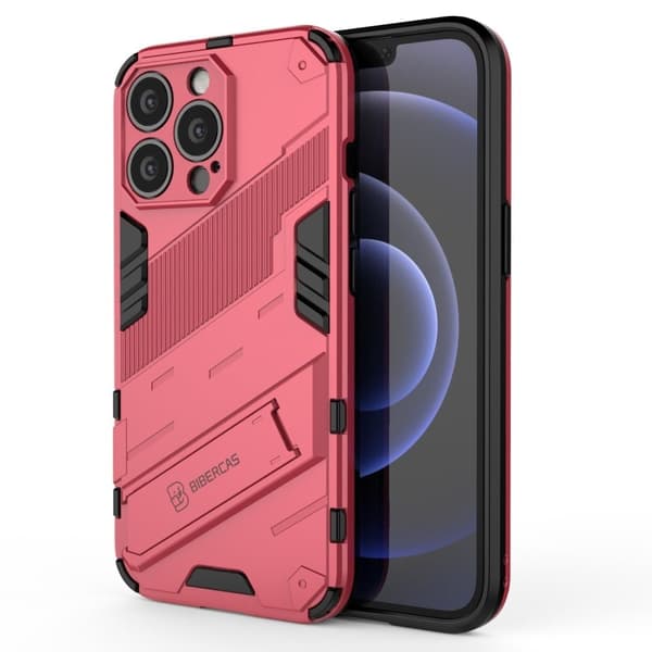 Støtsikkert hybriddeksel for iPhone 13 Pro - Rose Pink