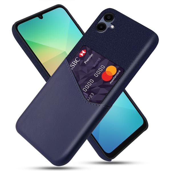 Bofink Samsung Galaxy A06 korttikotelo - Sininen Blue