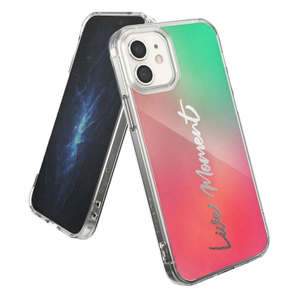 Ringke FUSION DESIGN - iPhone 12 / 12 Pro - Elävä Hetki Multicolor