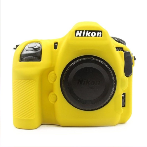 Nikon D850 Digital SLR kameraskydd silikon - Gul